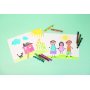 Crayon de cire 6 pi�ces �troit