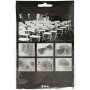 Pompons en papier - blanc - 3 pcs