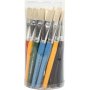 Pinceaux pour enfants - plats - 30 pcs