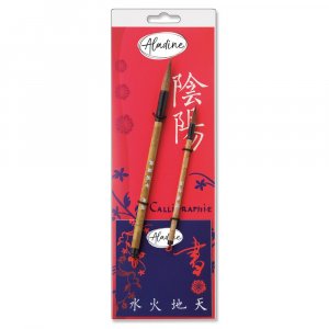 Set de pinceaux chinois - 3 parties Set de pinceaux chinois - 3 parties
