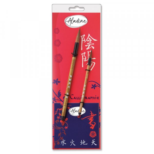 Set de pinceaux chinois - 3 parties