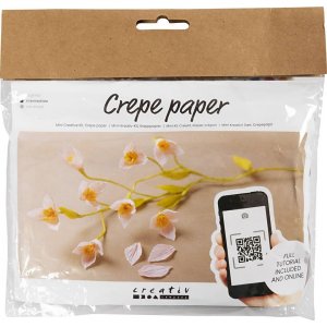 Mini Kit DIY Papier Crêpe - Branche de Cerise Mini Kit DIY Papier Crêpe - Branche de Cerise