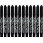 Crayons Colortime - noirs - 5 mm - 12 pcs