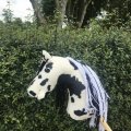 Image client Animal vache imitation Velboa Noir-blanc tacheté - 150 cm