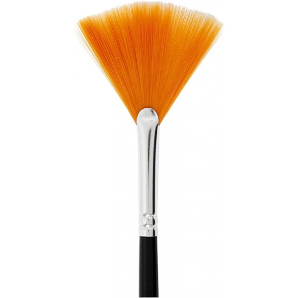 Pinceaux Gold Line - non. 4+8 - Ventilateur - 2 pcs Pinceaux Gold Line - non. 4+8 - Ventilateur - 2 pcs