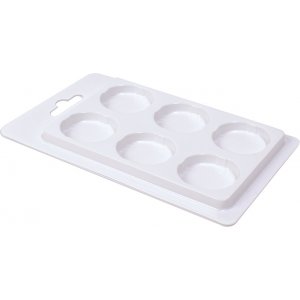 Palette de couleurs pour ø 30 mm - 6 compartiments - 10 pcs Palette de couleurs pour ø 30 mm - 6 compartiments - 10 pcs