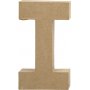 Lettre en carton - I - 6 cm