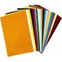 Feutre Hobby - couleurs mlanges - 24 feuilles