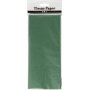 Papier de soie - vert - 50 x 70 cm - 14 g -10 feuilles
