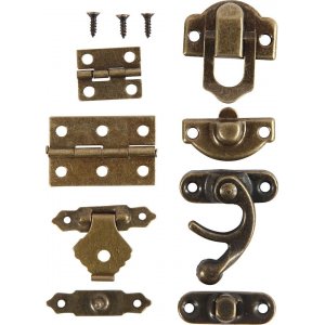 Mini raccords - or antique - 15 sets Mini raccords - or antique - 15 sets