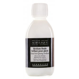 Médium Acrylique Sennelier - Médium Fluide Brillant pour Glaçage Médium Acrylique Sennelier - Médium Fluide Brillant pour Glaçage