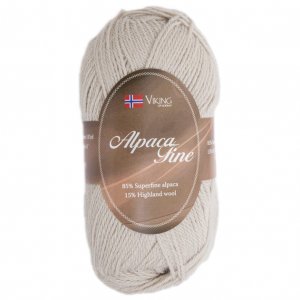 Fil Viking Alpaca Fine 50g - Sable (606) Fil Viking Alpaca Fine 50g - Sable (606)