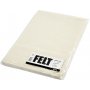 Feutre Hobby - blanc cass - A4 - 10 feuilles