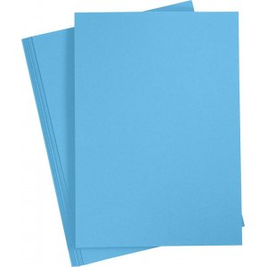 Carton coloré - bleu turquoise - A4 - 180 g - 20 feuilles Carton coloré - bleu turquoise - A4 - 180 g - 20 feuilles