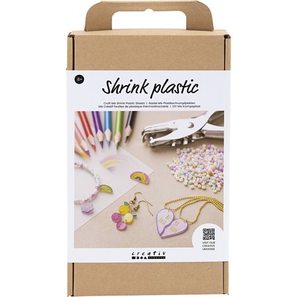 Feuilles de plastique rtractables DIY Mix - Bijoux