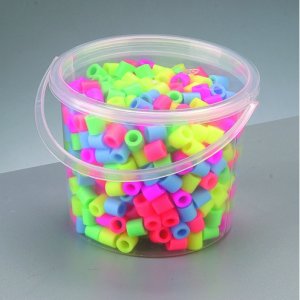 Perles Nabbi® Maxi - mélange pastel 550 pcs dans un seau Perles Nabbi® Maxi - mélange pastel 550 pcs dans un seau