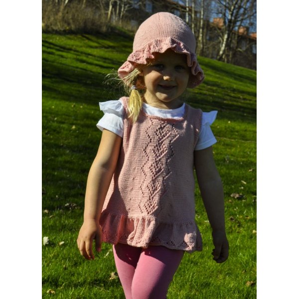 Patron tricot - Tunique enfant avec bonnet