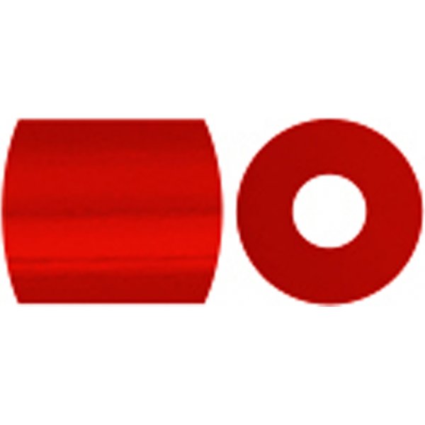 Perles tube - rouge (32231) - moyen - 1100 pcs