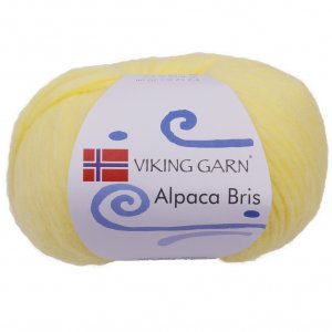 Fil Viking Alpaca Bris 50g - Jaune (340) Fil Viking Alpaca Bris 50g - Jaune (340)