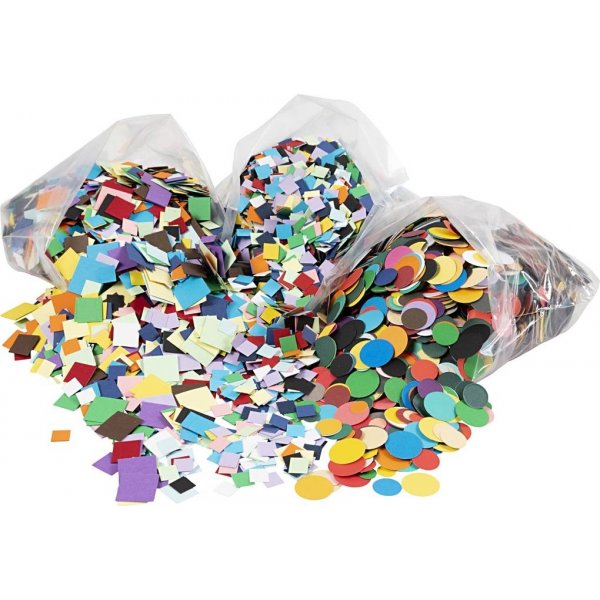 Mosaïque en carton - couleurs mélangées - 8 x 180 g