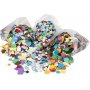 Mosaïque en carton - couleurs mélangées - 8 x 180 g