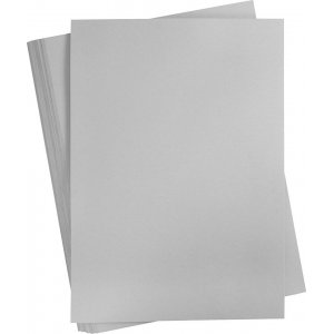 Carton coloré - gris - A2 - 180 g - 100 feuilles Carton coloré - gris - A2 - 180 g - 100 feuilles