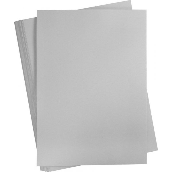 Carton color - gris - A2 - 180 g - 100 feuilles