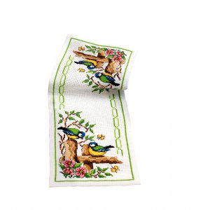 Kit de broderie Runner - Symphonie de l'Amour Kit de broderie Runner - Symphonie de l'Amour
