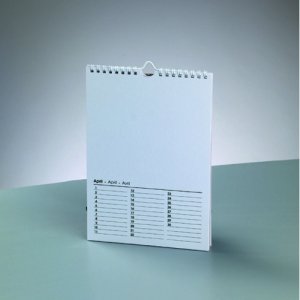 Calendrier A5 - blanc Calendrier A5 - blanc