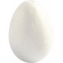 Oeufs Frigolit - Blanc - H6 cm - 5 pcs