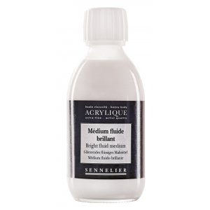 Médium acrylique Sennelier - Bright Fluid Medium Médium acrylique Sennelier - Bright Fluid Medium