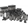 Bâtons de colle transparente - différentes tailles - 96 pcs
