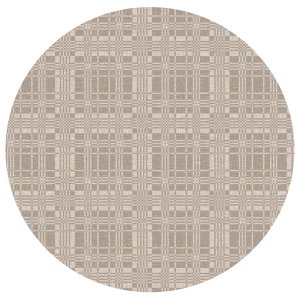 Toile cirée ronde à motif amusant - Lin Toile cirée ronde à motif amusant - Lin
