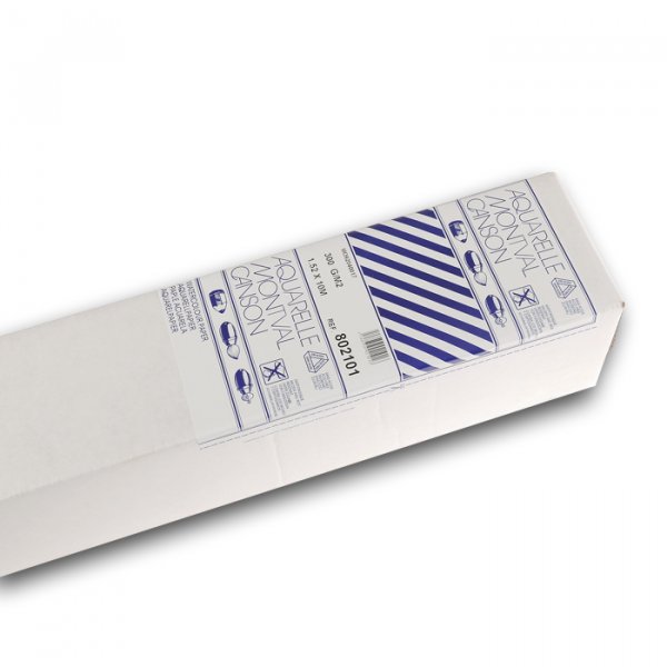 Papier aquarelle Canson Montval Rouleau 300g - 1,52x10 m