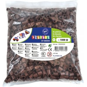 Perles de pipe XL 1000 pcs marron Perles de pipe XL 1000 pcs marron
