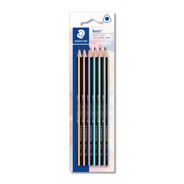 Noris Trek Pencils HB Pastel - 6 crayons