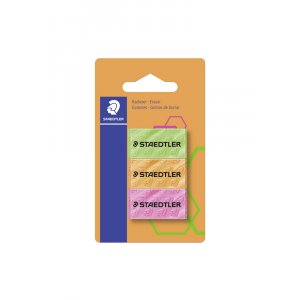 Gomme Néon - paquet de 3 Gomme Néon - paquet de 3