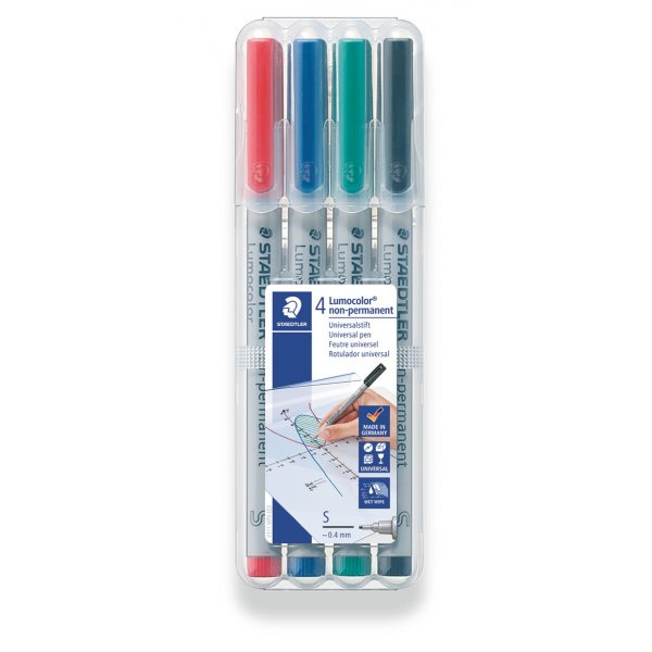 OH Pens Non permanent 0,4 mm - 4 stylos