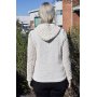 Patron tricot - Sweat  capuche tricot en fil double