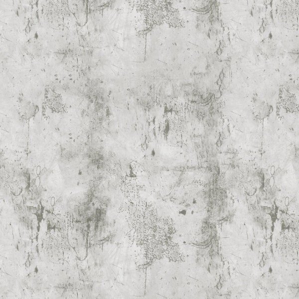 Toile cire PVC Ciment - Gris