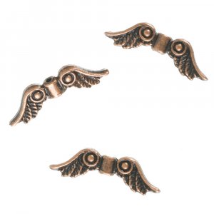 Perles ailes 10-pack - cuivre Perles ailes 10-pack - cuivre