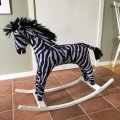 Image client Zèbre Animal imitation Velboa - 150 cm
