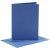 Cartes et enveloppes - bleu 10,5 x 15 cm 6 sets Cartes et enveloppes - bleu 10,5 x 15 cm 6 sets