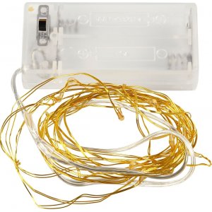 Guirlande lumineuse LED - or - 3,15 m Guirlande lumineuse LED - or - 3,15 m