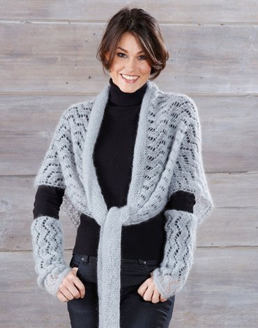 Patron tricot - Chle et chauffe-poignets tricots