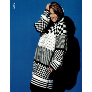 Patron tricot - Patron pull tricoté (carreaux & rayures) Patron tricot - Patron pull tricoté (carreaux & rayures)