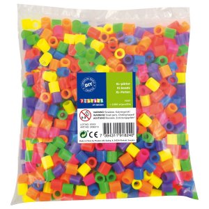 Perles XL néon Perles XL néon