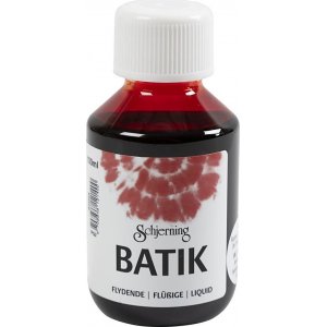 Peinture batik - rouge - 100 ml Peinture batik - rouge - 100 ml