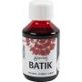 Peinture batik - rouge - 100 ml