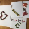 Image client Bandes de papier 160 x 3 mm - mélange de 400 pcs. 130g/m²